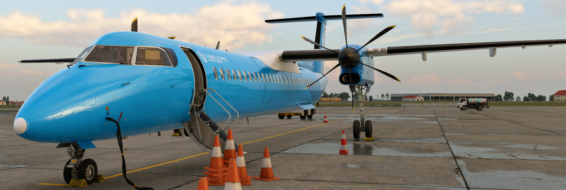 FlyJSim Q400 - G-CIMA (XP12)